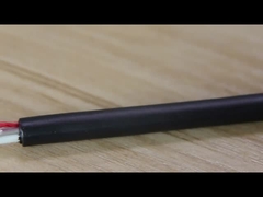 12 Core G652D Fiber Orange Stripe/Line Aerial Self Support Mini ADSS Fiber Optic Cable