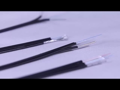 Dual Color Indoor Fiber Optic Cable Drum Package For OEM 0.6-5.0mm Diameters PVC/LSZH