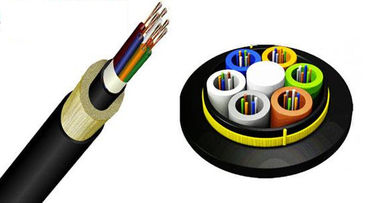 Quality  24core All Dielectric ADSS Non Metallic  self-supporting aerial  Fiber Optic Cable factory