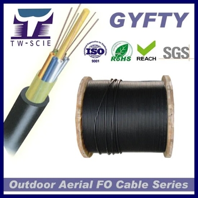 GYFTY-FS Multi Core Outdoor Aerial Glass Yarn Armored Fiber Optic Ethernet Cable