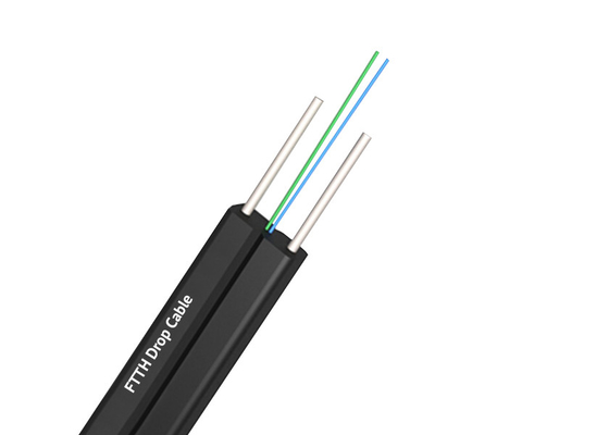 FTTH Drop Cable With Steel Central Strength Member For Enhanced Durability