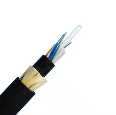 ADSS Single Mode Self-Supporting 24 Core Fiber Optic Cable G652D For Aerial