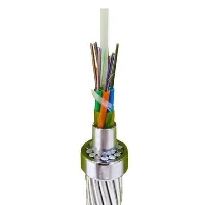 OPGW Typical Designs Of Central Al-Covered Stainless Steel Tube For Power Communication Aerial Installation