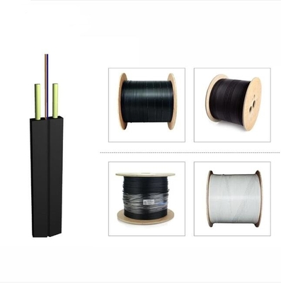 2/ 4 Core FTTH LSZH Fiber Optic Cable Indoor Singlemode Drop Cable