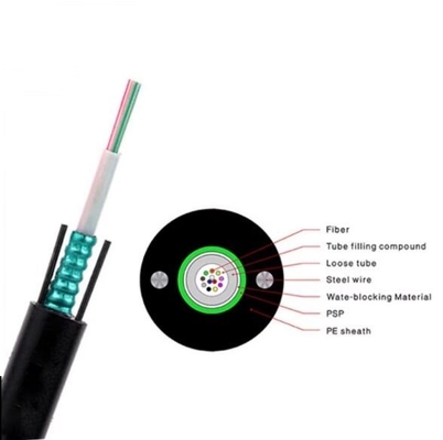 6 Core Multimode Model Outdoor Armoured GYXTW Fiber Optical Cable