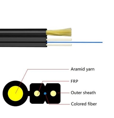 FTTH Drop Cable 1 CORE G657A2 G657A1 Fiber Optic Cable