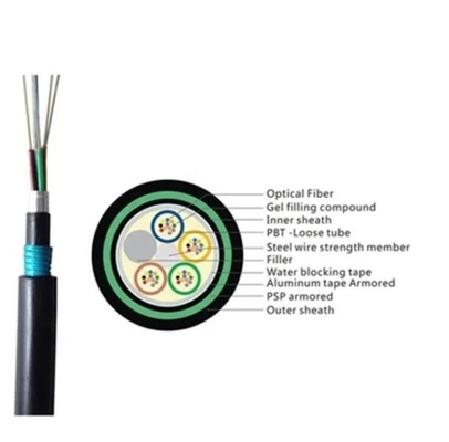 Direct Burial 24 Core Fiber Optical Cable 1km Price Direct Burial Fiber Optic Cable