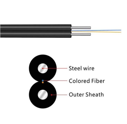 FTTH Drop Cable 1fo G657A Fiber Optic Cable