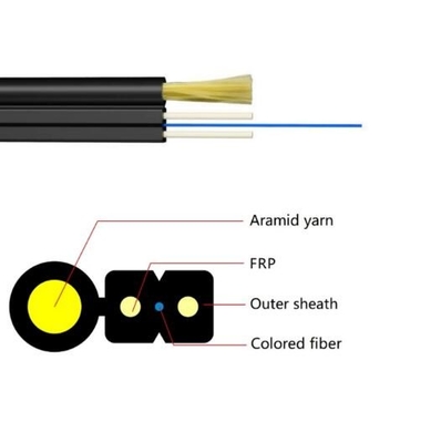 FTTH Drop Cable 1 CORE G657A2 G657A1 Fiber Optic Cable