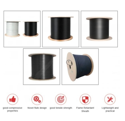 FTTH Drop Cable 1 CORE G657A2 G657A1 Fiber Optic Cable