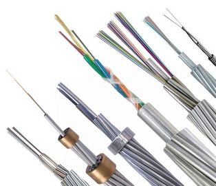 Aluminum clading stainless steel Optical Composite Overhead Ground Wire Cable  72core OPGW