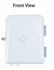 Grey Beige Fiber Optic Distribution Box 48 Ports ABS FTTH Termination Box application for drop cable or indoor cable