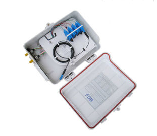 16 Core Fiber Optic Distribution Box Euipped With Pigtails And Adapters