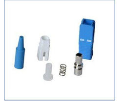 Connector SC / UPC  Fiber Optic Pigtail Ferrule End Surface Pre - Domed