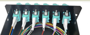 50 / 125 OM3 Load FTTH Termination Box , Fiber Optic Distribution Unit With Patch Panel