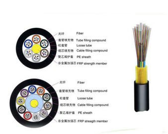 OEM Self Supporting Aerial ADSS Cable, Flexible Armored Cable Compact Structure