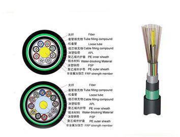 All Dielectric Self Support 24 Core Fiber Optic Cable ADSS No Metal Material In The Structure