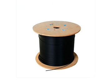 LSZH/PVC Jacket 1 2 4 Core Single Mode GJXH Flex Durable Easy Installation FTTH Drop Cable