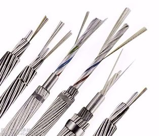 OPGW Fiber Optic Cable Composite Overhead Gound Wire 20.0mm Cable Diameter