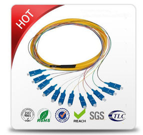 sc sc patch cord Single Mode fiber optic patch cord 10m length  PVC material Outer Jacket  diammeter 3.0MM