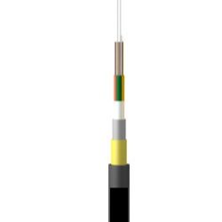All Dielectric Self Support 24 Core Fiber Optic Cable ADSS No Metal Material In The Structure