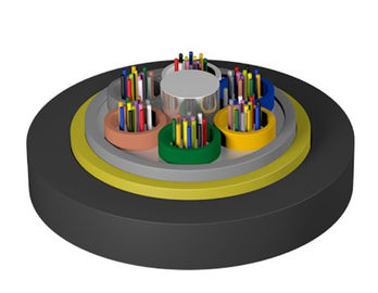 OEM Dielectric High Flexible ADSS Armored Fiber Optic Cable No Metal Material In The Structure