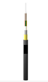 OEM Dielectric High Flexible ADSS Armored Fiber Optic Cable No Metal Material In The Structure