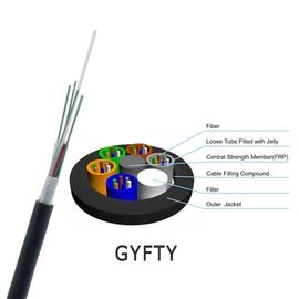 GYFTY Loose Tube Non - Metallic &amp; Non - Armored Outdoor Fiber Optic Cable