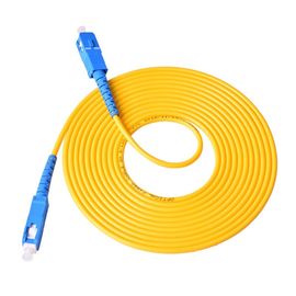 SC UPC FC APC SM Duplex Single Mode/ Multi Mode Fiber Optic Patch Cord