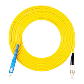 Good Repeatability Fiber Optic Pigtail For Optical Cable Connector SC / UPC