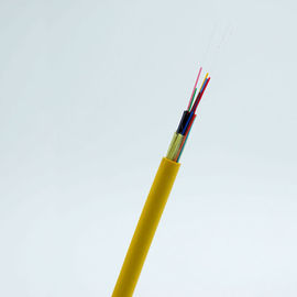 GJFJV 12 Core  indoor optical fiber cableTight Buffered And Non - Metal Member  light cable