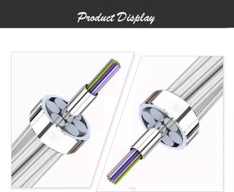 24 Core Long Lifetime OPGW Optical Ground Wire Outdoor Aerial Fiber Optic Cable