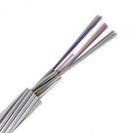 Multi Mode PBT Type OPGW Cable Large Diameter and Fiber Capacity Fiber Optic Cable 162.0kN/mm2 Modulus Of Elasticity