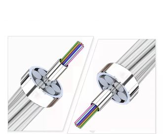 Multi Mode PBT Type OPGW Optical Ground Wire Large Diameter and Fiber Capacity Fiber Optic Cable