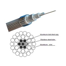 aluminum tube Power system OPGW/OPPC/OPLC 96core hybrid fiber optic cable customize constructure