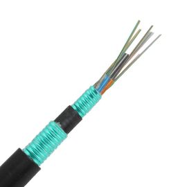 144 Cores Armored Fiber Optic Cable GYTS53 Direct Buried Stranded Loose Tube Armored Cable