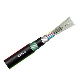 72 Cores GYTA53 OFC Armoured Cable Direct Buried Stranded Loose Tube Armored Cable