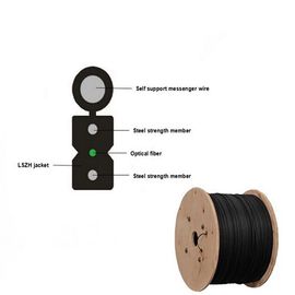 FTTH Outdoor Indoor Drop Cable GJYXCH/GJYXFCH Fiber Optic Cable For Home Network