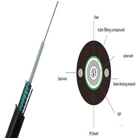 GYXTW Single Mode Central Loose Tube Outdoor Aerial and Duct 6f Fiber Optic Cable