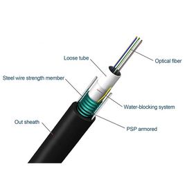 GYXTW 20 Core Single Mode Central Loose Tube Outdoor Aerial and Duct Optical Cable Wire