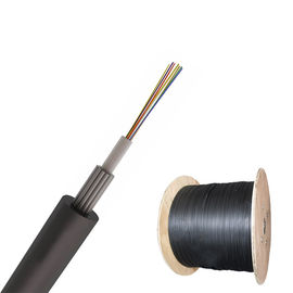OEM GYXTY 8 Core Central Loose Tube PE Outer Sheath Outdoor Aerial and Duct SM Fiber Optic Cable