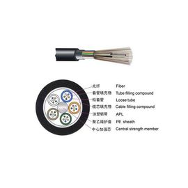 24 fiber optic cable Loose Tube Stranded GYTA Outdoor Aerial and Duct G652D Fiber Optic Cable
