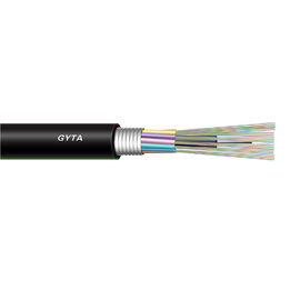 48 Core Loose Tube Stranded GYTA Outdoor Aerial and Duct Single Mode Fiber Cable Suppliers