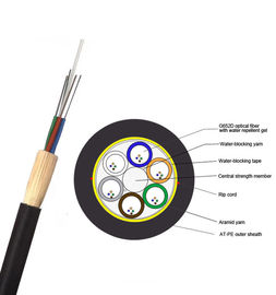 All-Dielectric Self-Supporting Outdoor Aerial ADSS 36 Core Fiber Optic Cable Span 100-1000m