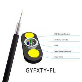 Central Loose Tube GYFXTY 6 Core Ofc Cable Non - Metallic &amp; Non - Armored