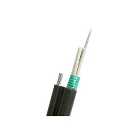 Aerial GYTC8S Loose Tube 6 Core Single Mode Armoured Fiber Optic Cable