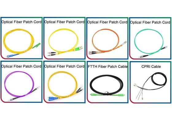 sc sc patch cord Single Mode fiber optic patch cord 10m length  PVC material Outer Jacket  diammeter 3.0MM