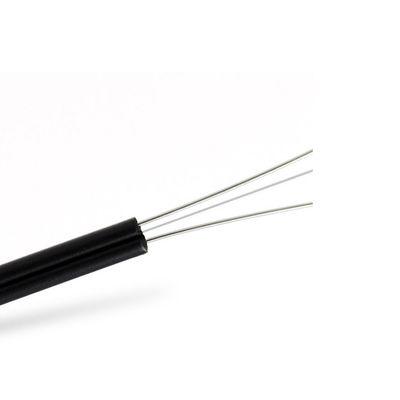 LSZH Sheath Lead In GJYXCH 2 Core Communication G.657A FTTH Fiber Drop Cable