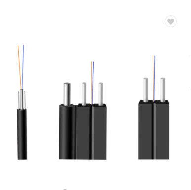 G657A1 G657A2 Flat FTTH Fiber Optic Cable For Communication