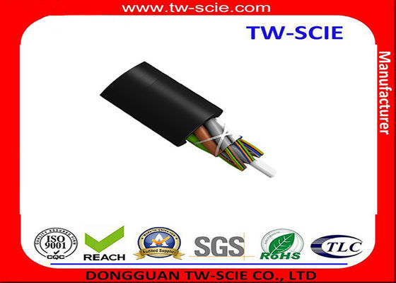 GYFTY Aerial Fiber Cable Outdoor Strand Fiber Optic Cable HDPE Outer Sheath For Communicaiton Transmisson